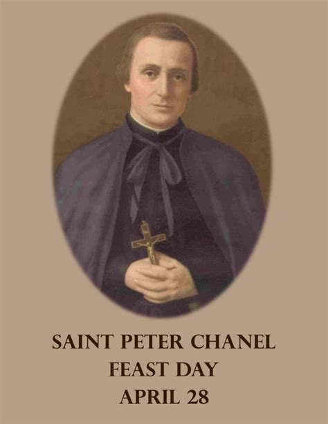 saint peter chanel facts|st peter Chanel live stream.